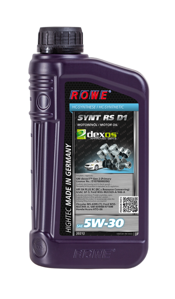 HIGHTEC SYNT RS D1 SAE 5W-30_Rowe_Artikelbild DieHalle3.0_DerShop3.0_1L HIGHTEC SYNT RS D1 SAE 5W-30_Rowe_Artikelbild DieHalle3.0_DerShop3.0_1L